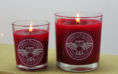 Red Rose Petal Candles and Wax Melts